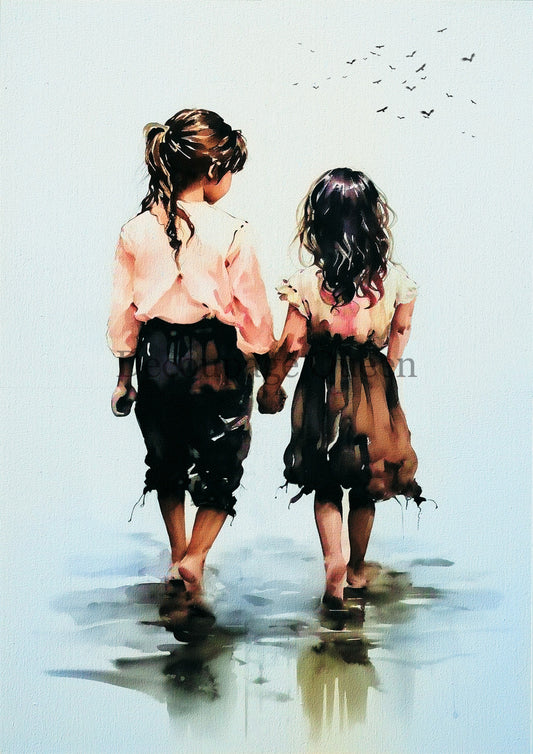 Decoupage Queen - Summer 2025 Andy Skinner - Sisters A4 & A3