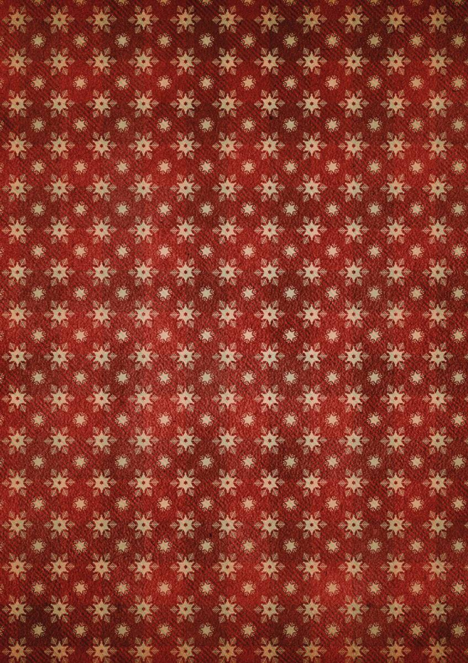 Decoupage Queen - Snowflake Plaid A4