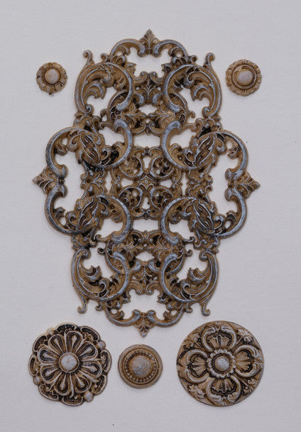 Lablanche Silicone Mould Oval Ornament