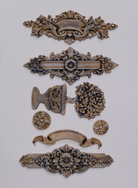 Lablanche Silicone Mould Emblem