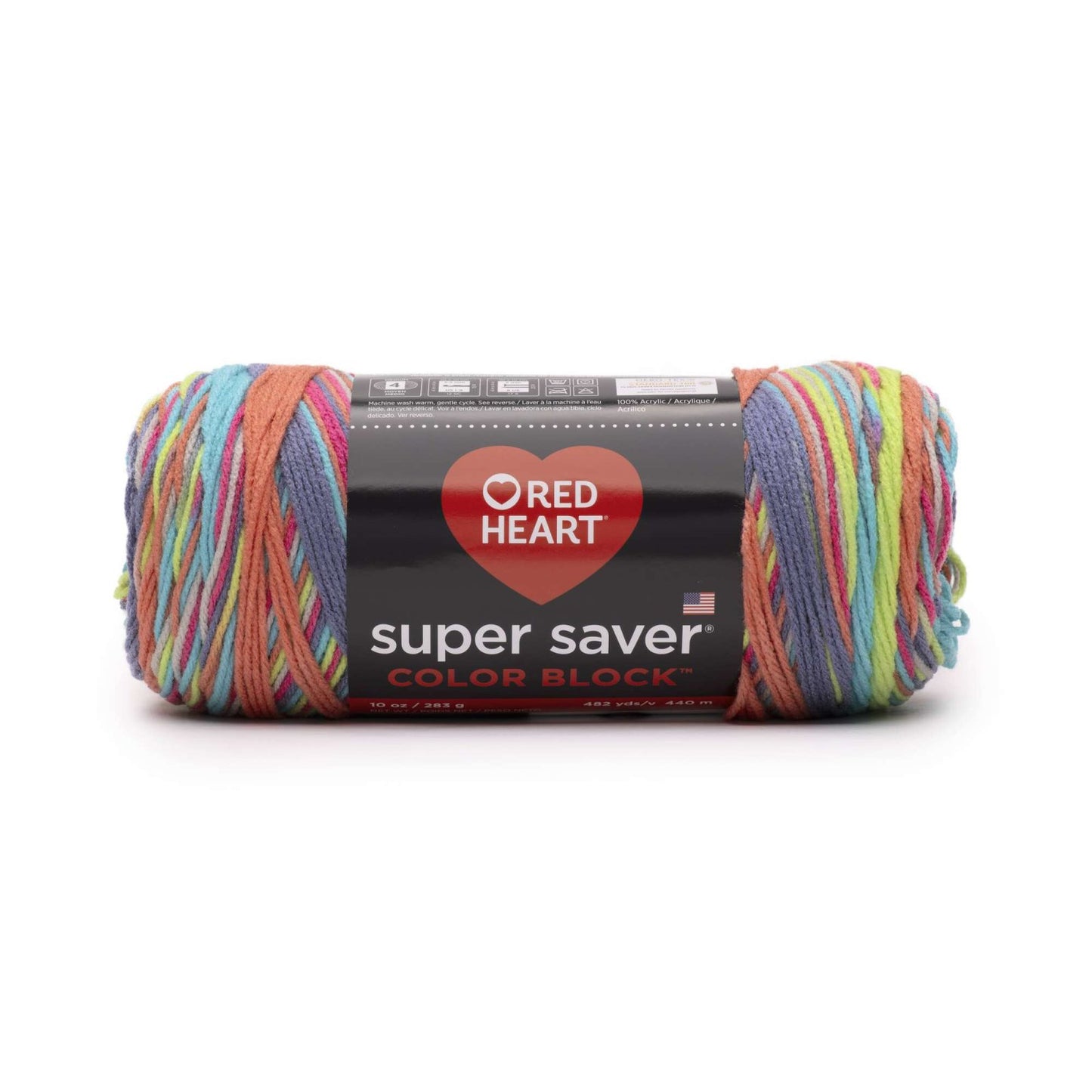 Red Heart Super Saver Ombre Yarn - 482 Yards