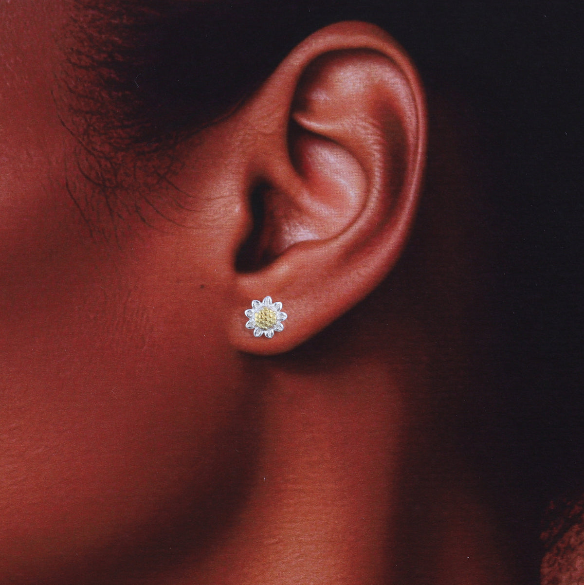 All You Need Is Flowers Earrings Silver/Gold