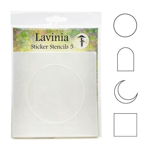 Lavinia Stamps - Sticker Stencils 5, Silhouette Collection