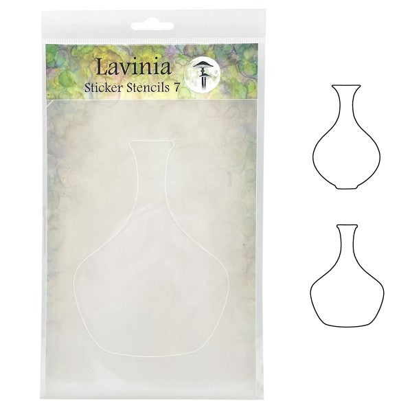 Lavinia Stamps - Sticker Stencil 7, Large Bottle Collection