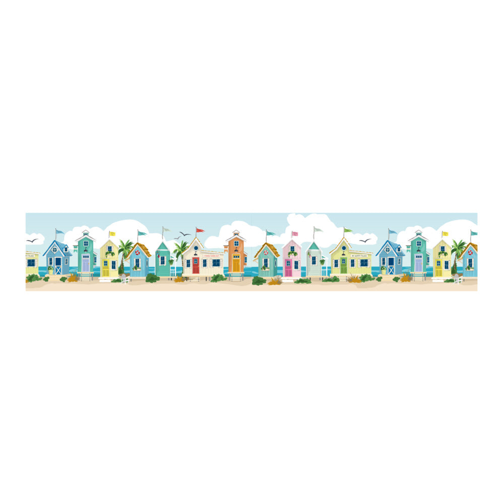 Carta Bella - Washi Tape - Beach Town - Beach Front Houses