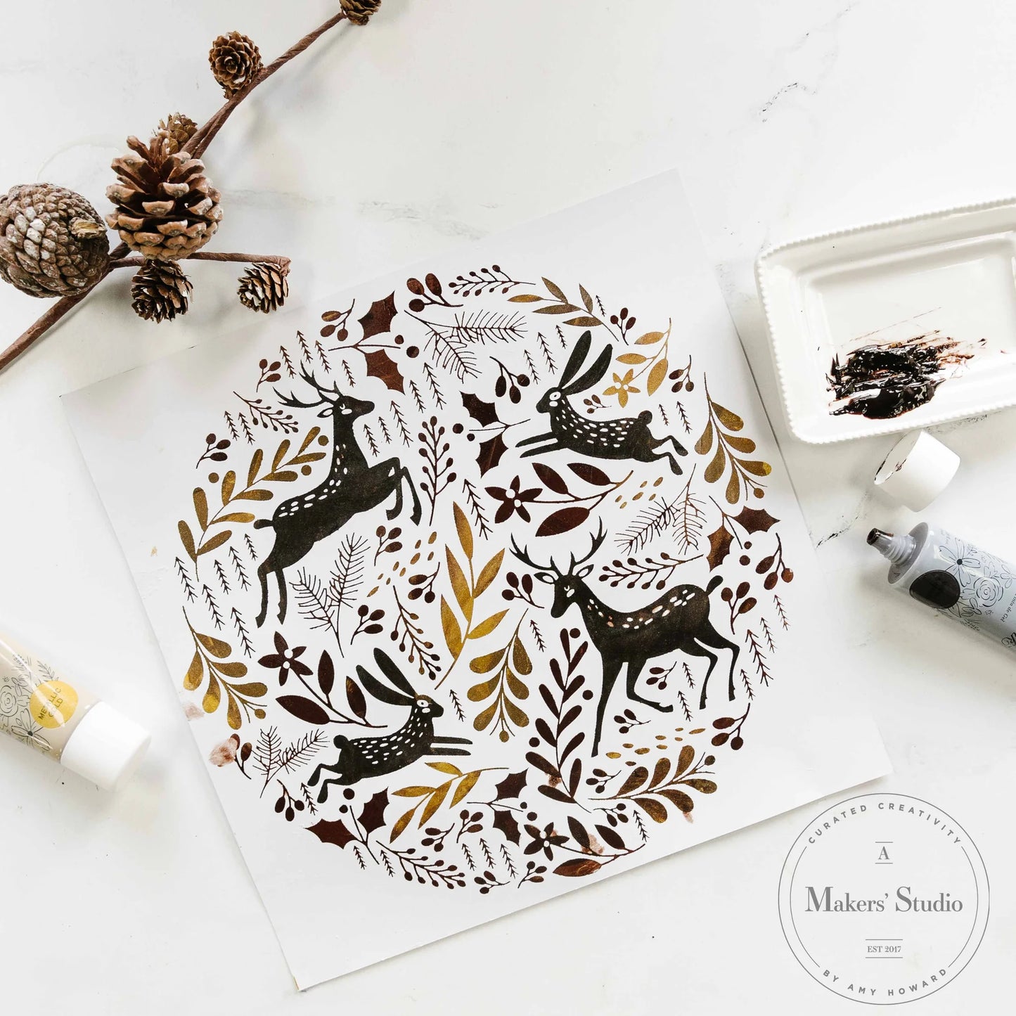 Makers Studio - Enchanted Forest 12x12"