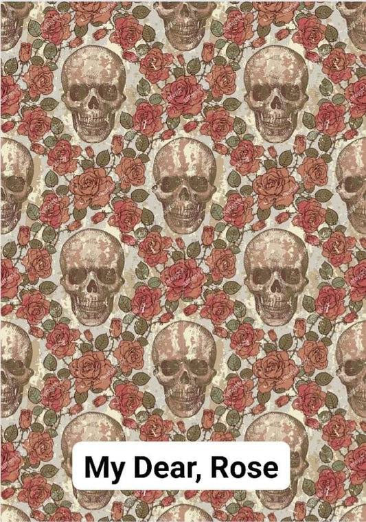 Undead Furniture My Dear Rose Decoupage Print