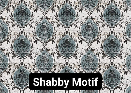 Undead Furniture Shabby Motif Decoupage Paper