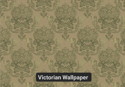 Undead Furniture Victorian Wallpaper Premium Decoupage Print