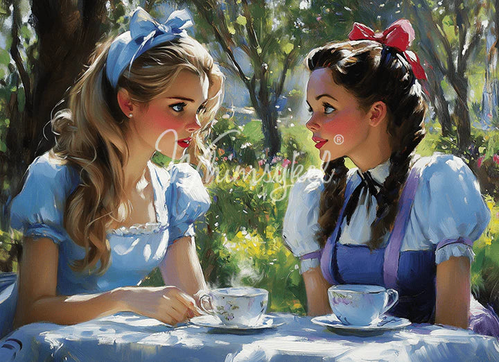 Whimsykel Designs : Fairytale Plots 21x29"