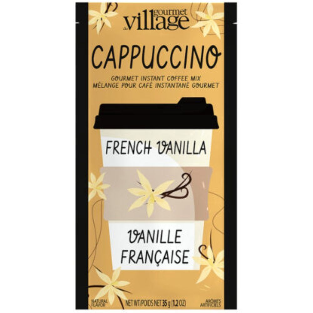 Gourmet Village : French Vanilla Cappuccino Instant Coffee