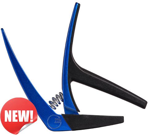 G7TH nashville steel string guitar capo blue
