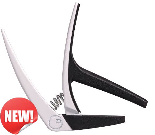 G7TH nashville steel string guitar capo white