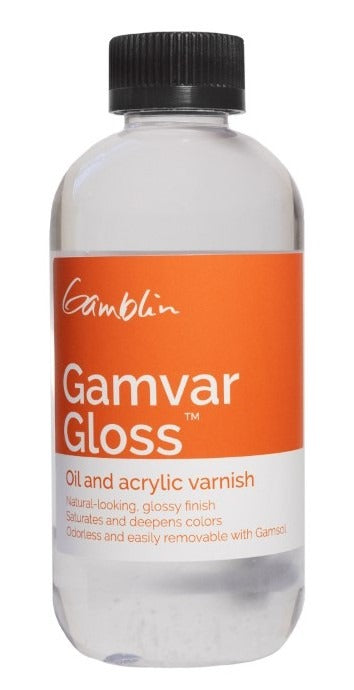 Gamblin - Gamvar Gloss Oil & Acrylic Varnish 8.5 fl.oz