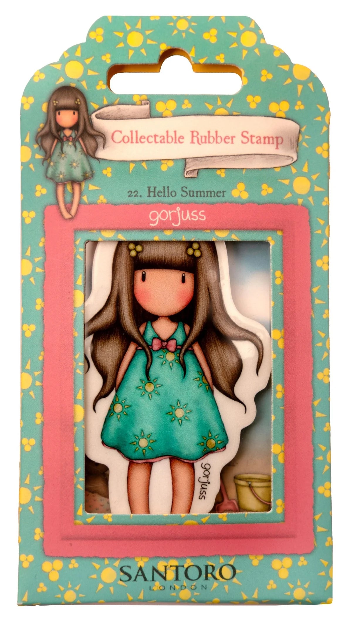 Santoro Gorjuss Hello Summer Stamp