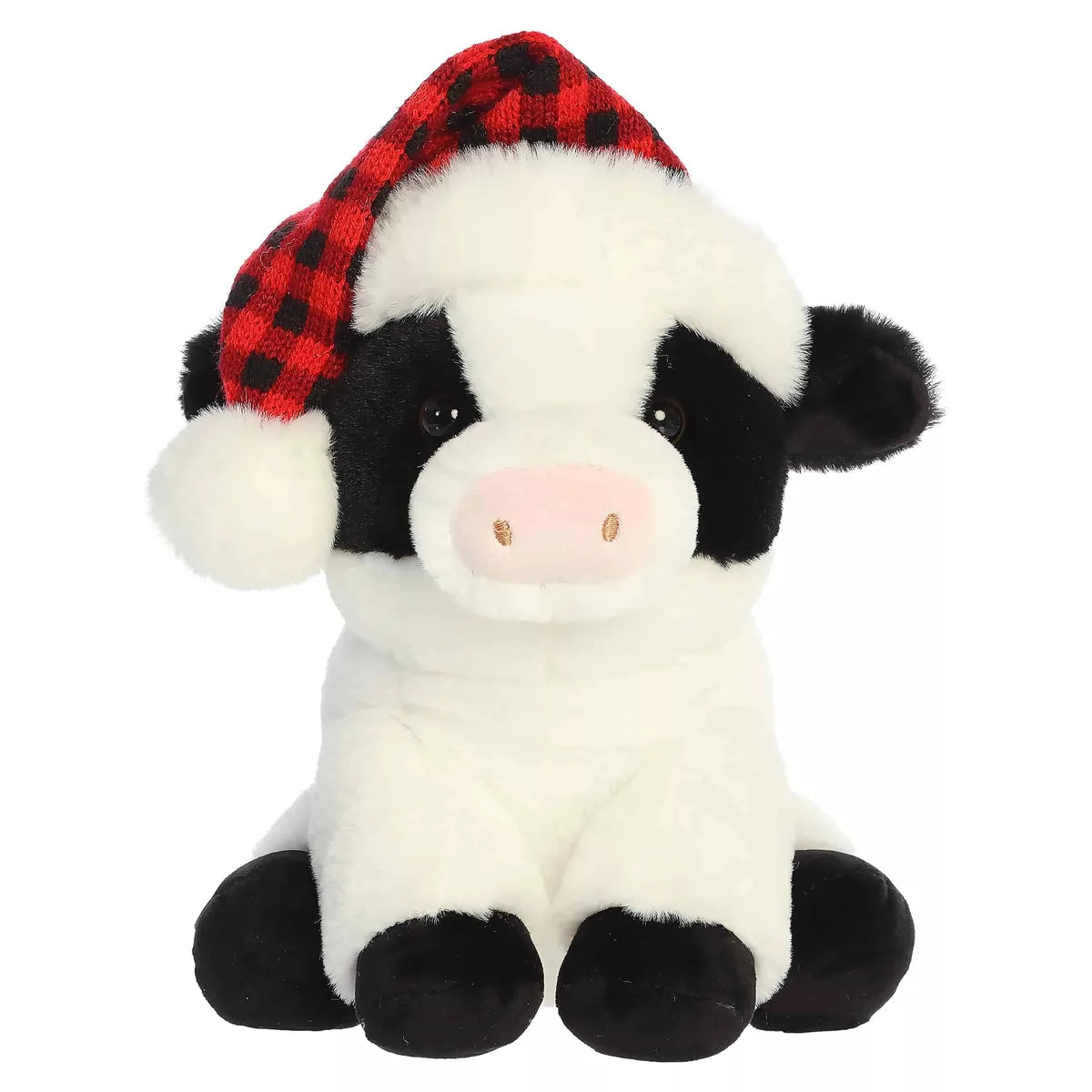 10" Frosty Farm Cow Plush