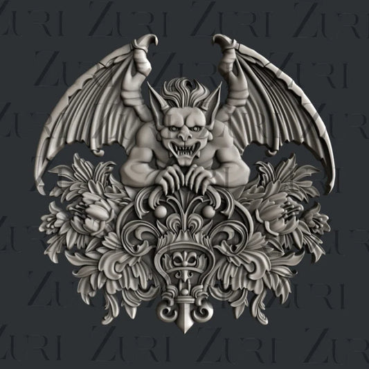 Zuri Mould Gargoyle Set 2 The Dark Side Collection