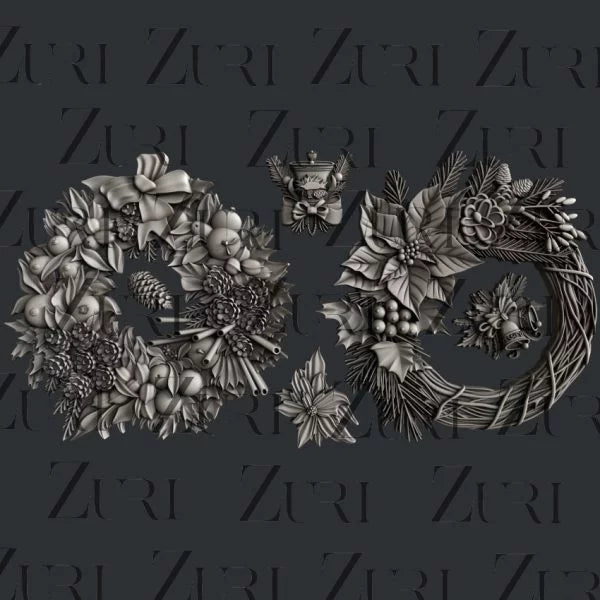 Zuri Mould - Christmas Wreaths