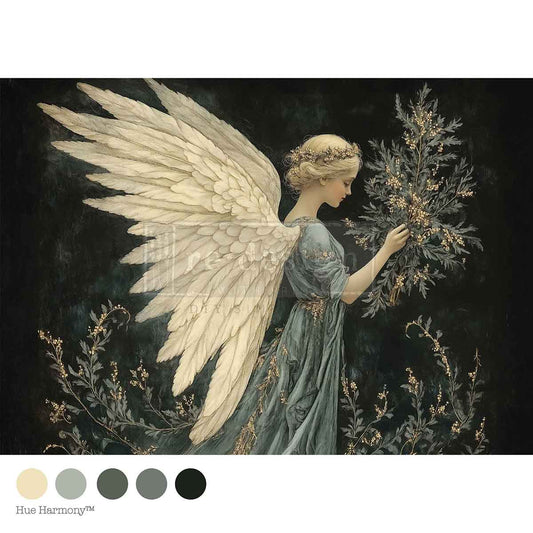 Re-Design With Prima® A4 Decoupage Fiber - Heavenly Noel 11.69x8.27"