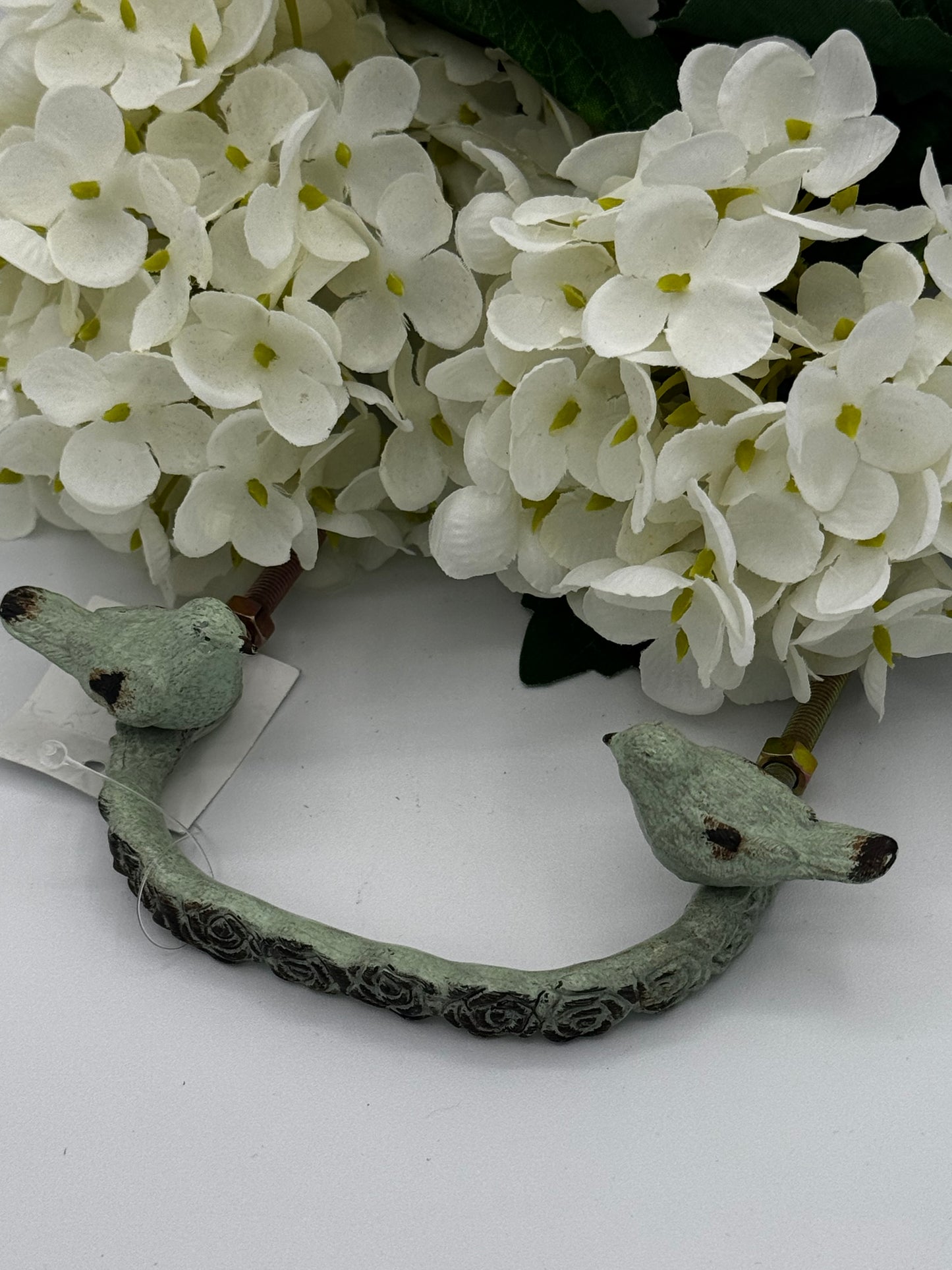 2 Birds Metal Handle Teal