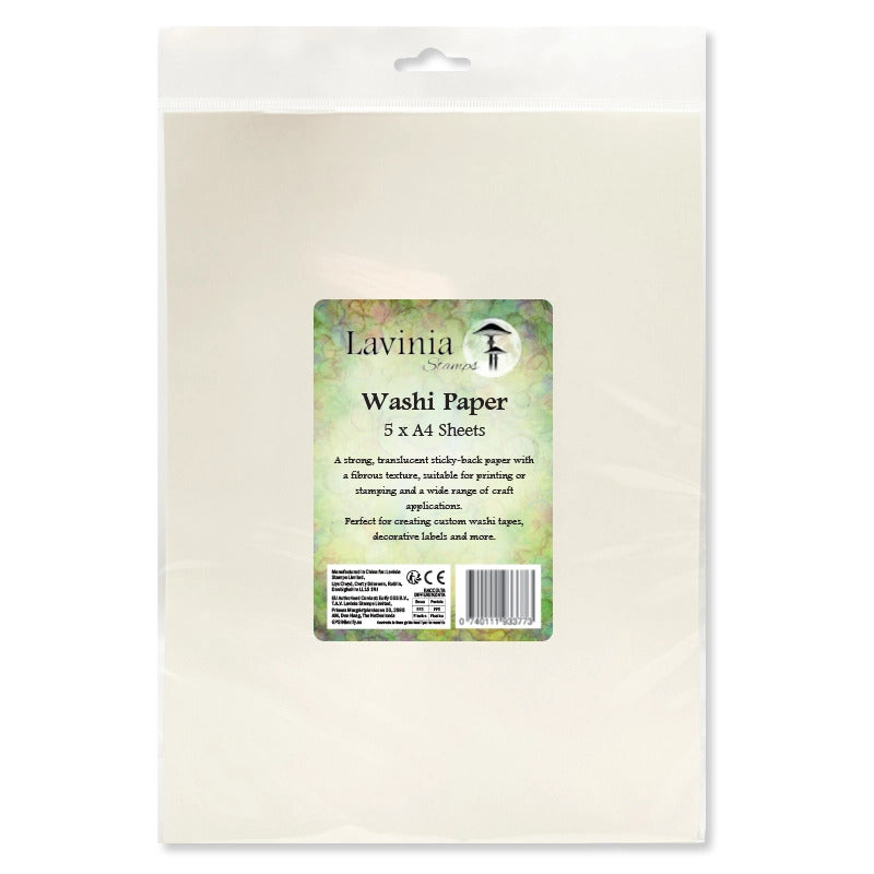 Lavinia Stamps - Washi Paper 5 x A4 Sheets