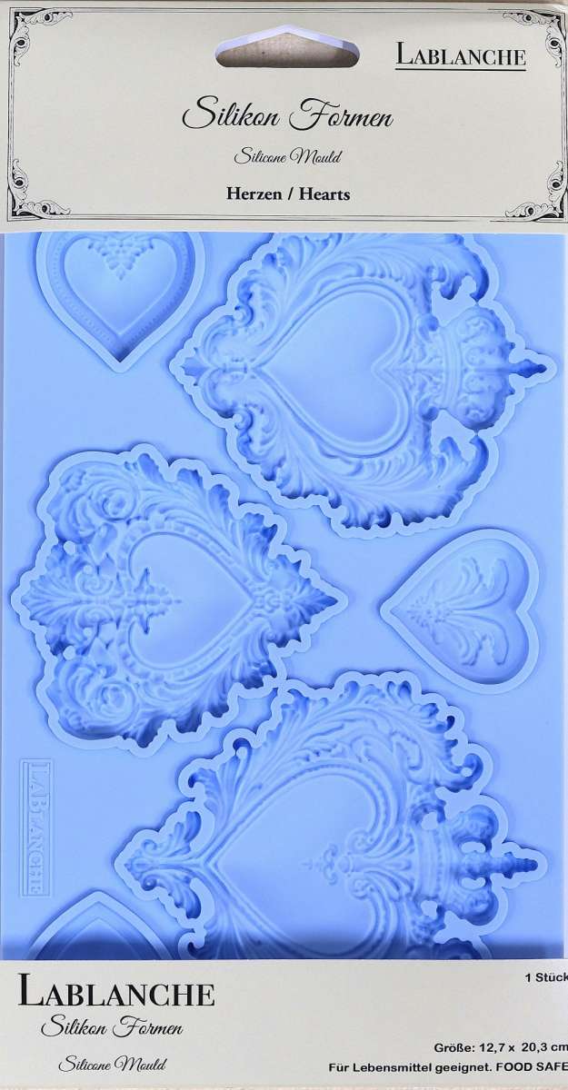 LaBlanche Silicone Mould Hearts