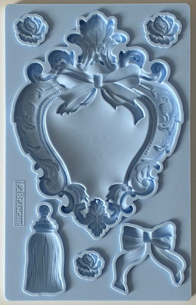 Lablanche Silicone Mould Heart with Tassels