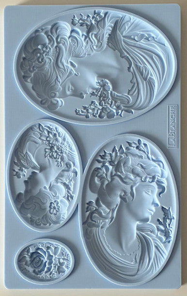 Lablanche Silicone Mould Large Cameos