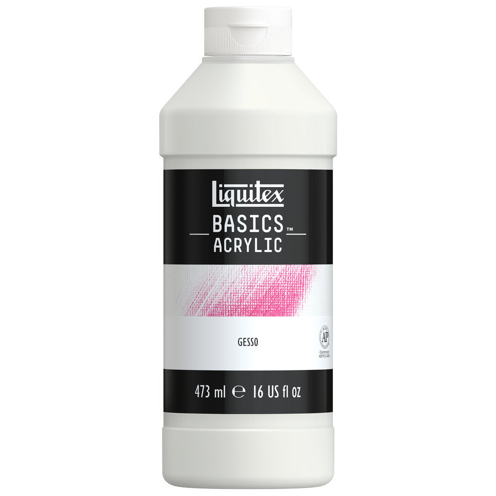 Liquitex Basic Acrylic - Gesso 16 fl oz