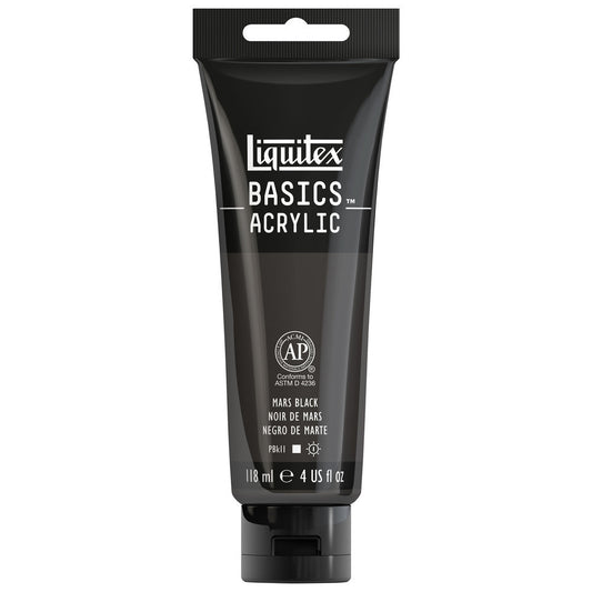 Liquitex Basics Acrylic Mars Black 118 mL