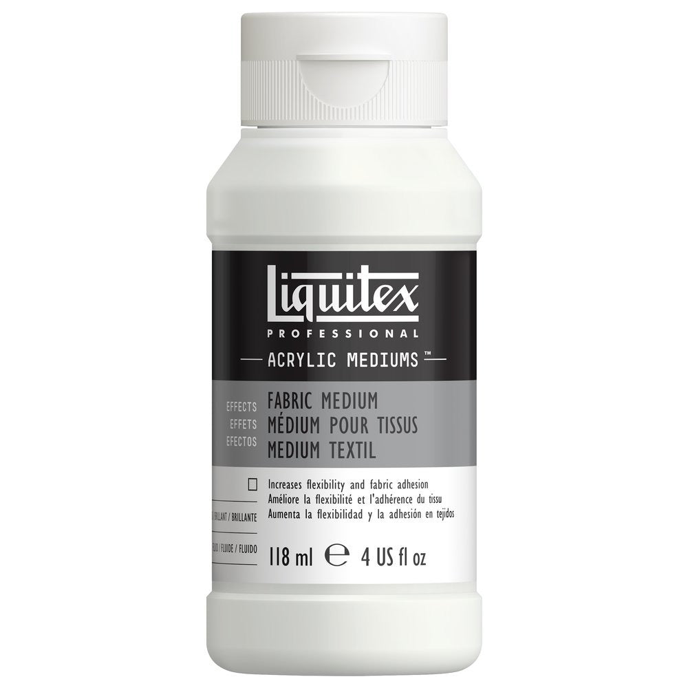 Liquitex Professional Acrylic Mediums Fabric Medium 118mL/4 oz