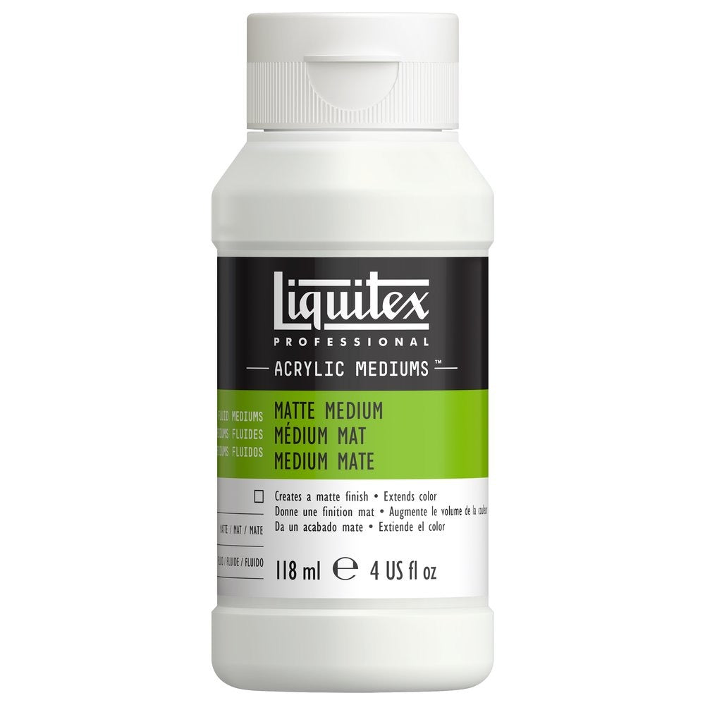 Liquitex Professional Acrylic  Matte Medium, 118 mL/4 oz