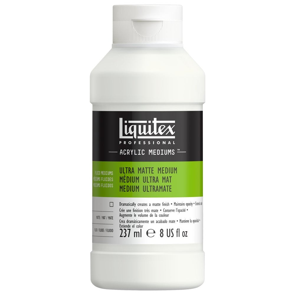 Liquitex Professional Acrylic Mediums Ultra Matte 237mL/ 8 fl oz