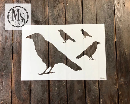 Raven Stencil