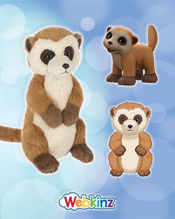 Webkinz Meerkat 8.5"
