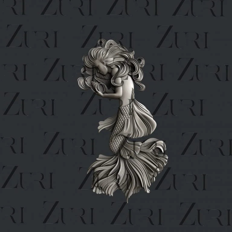 Zuri Mermaid Whispers Mould Magical Creatures Collection