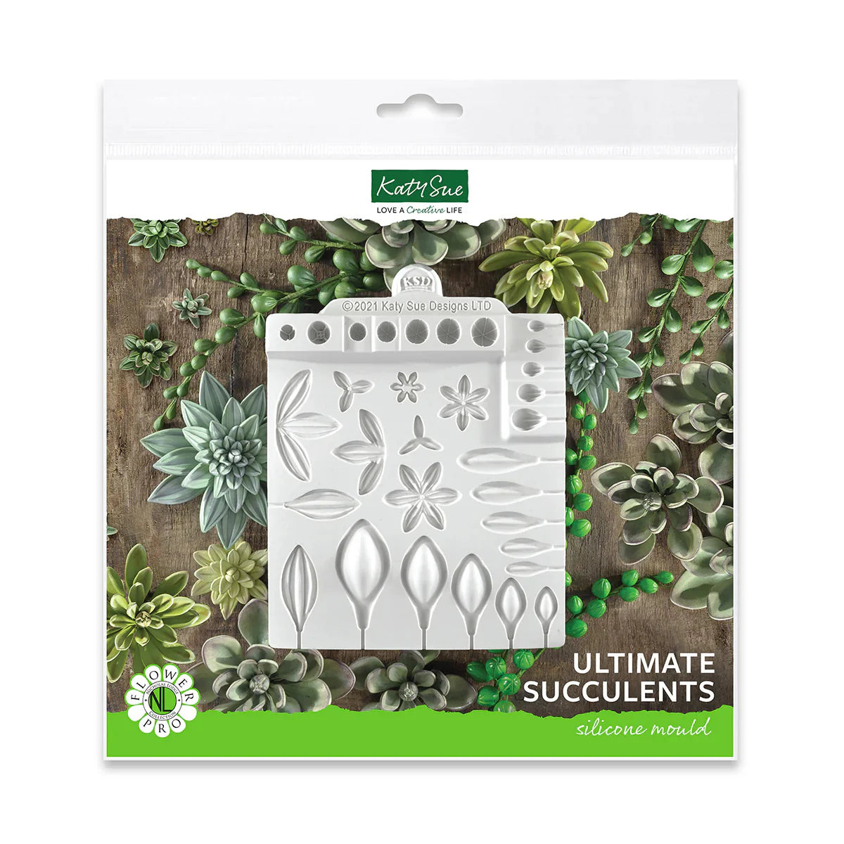 Katy Sue - Flower Pro Ultimate Succulents Silicone Mould