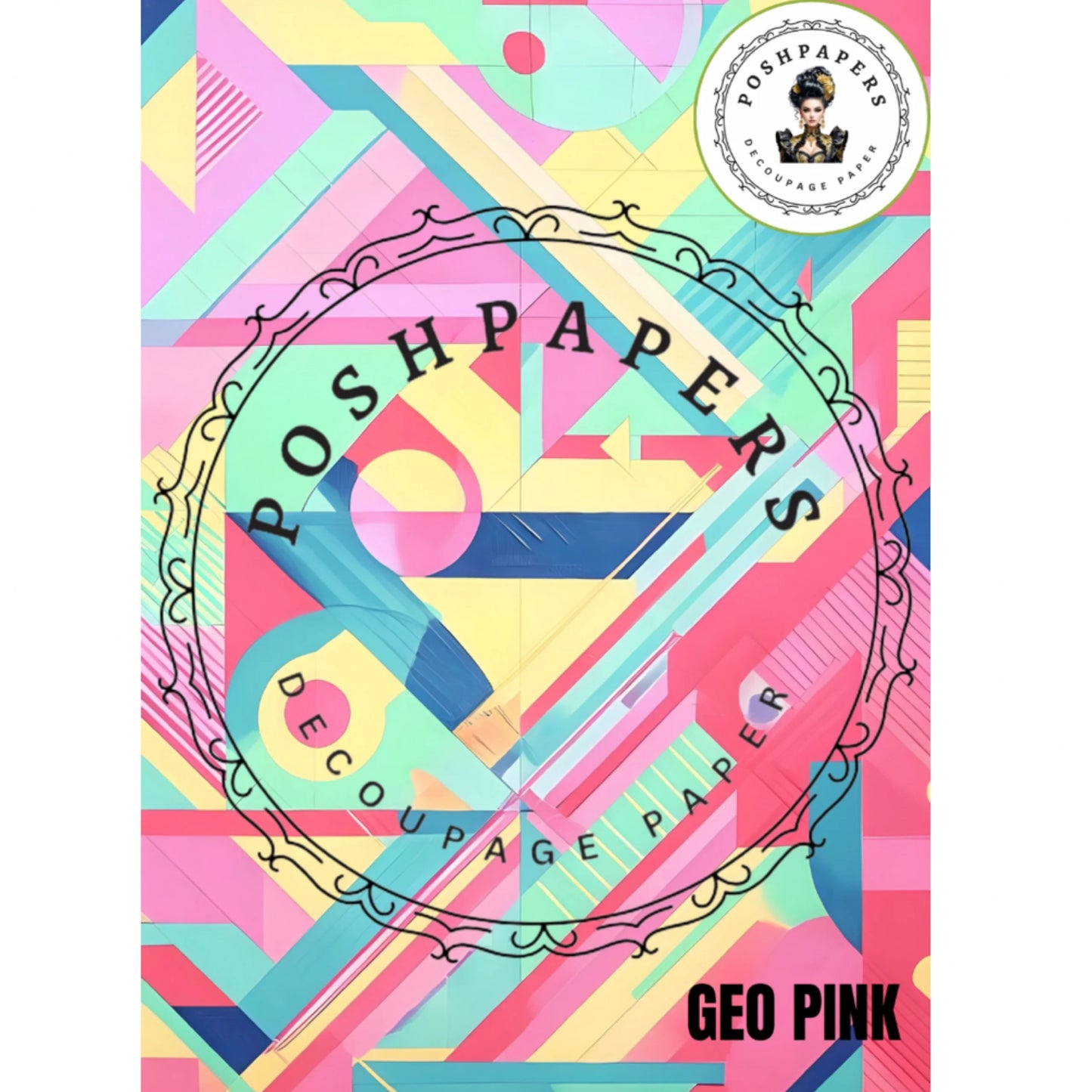 Posh Papers - Geo Collection 50x76 cm