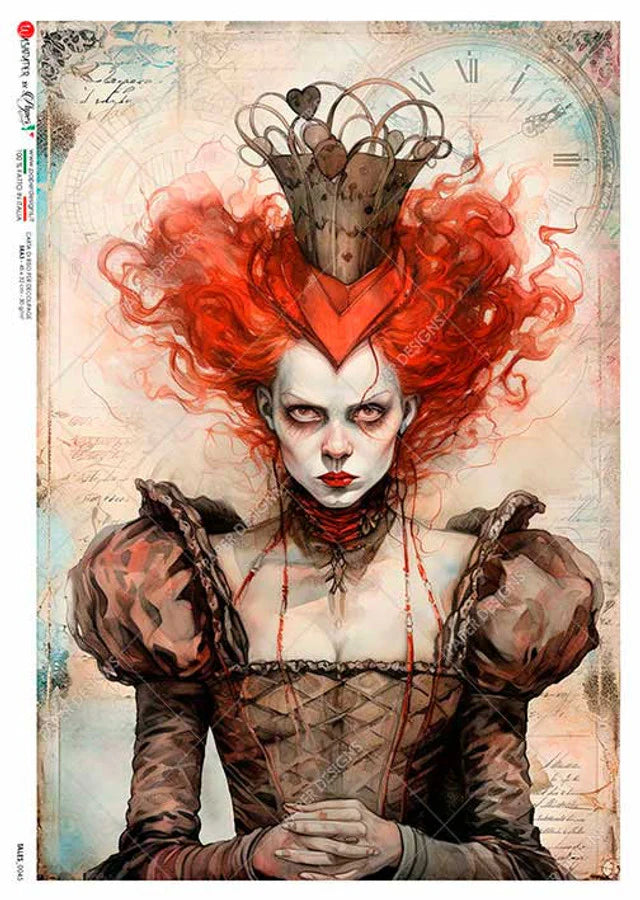 Paper Designs The Queen of Hearts A4