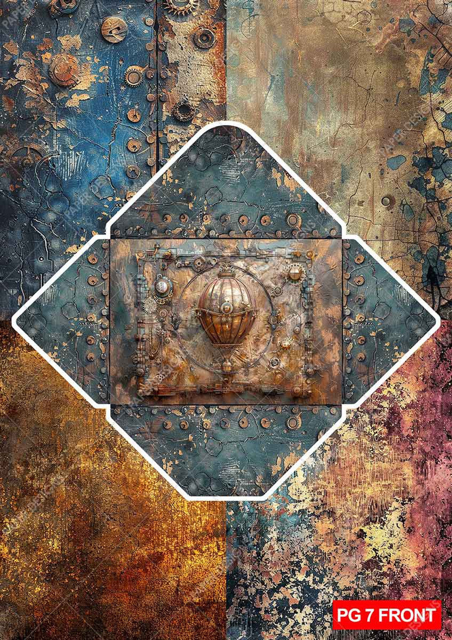 Paper Designs : Steampunk Age Collection Junk Journal kit