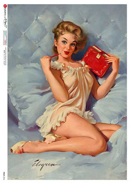 Paper Design - Read My Notebook A3 & A4 Rice Paper