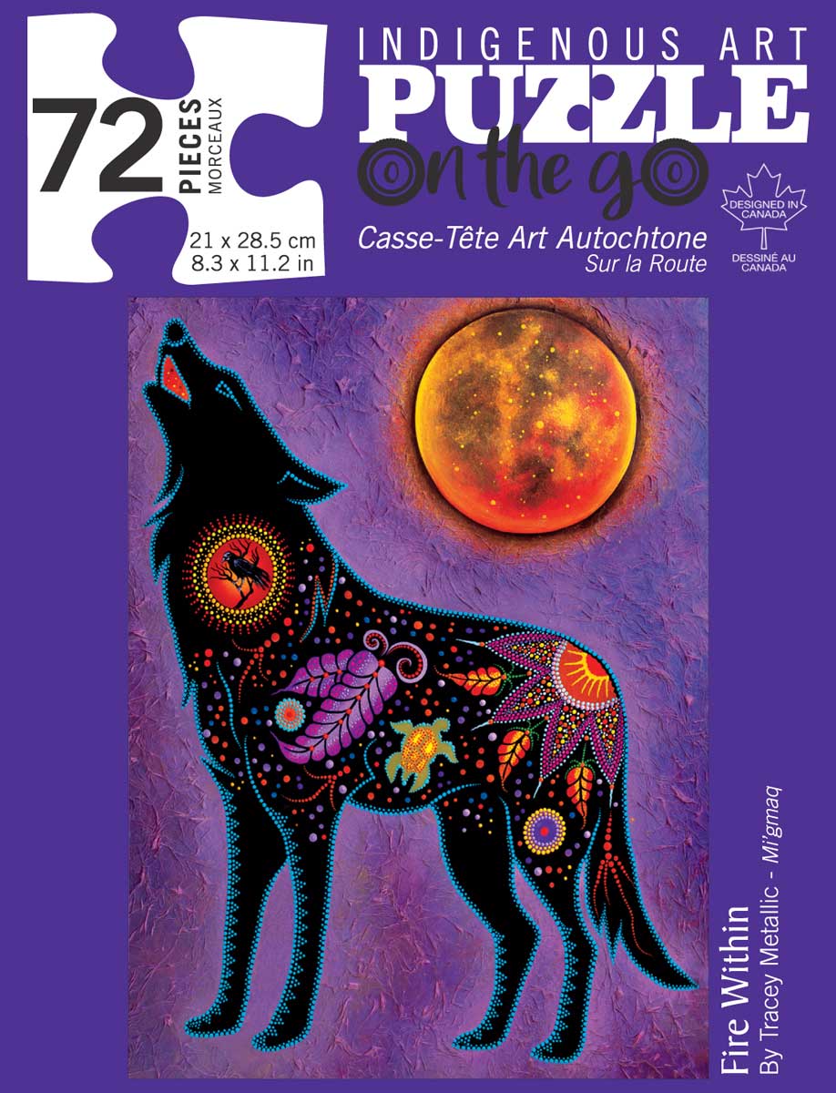 72 Piece Indigenous Art Puzzle - Sorted Varity