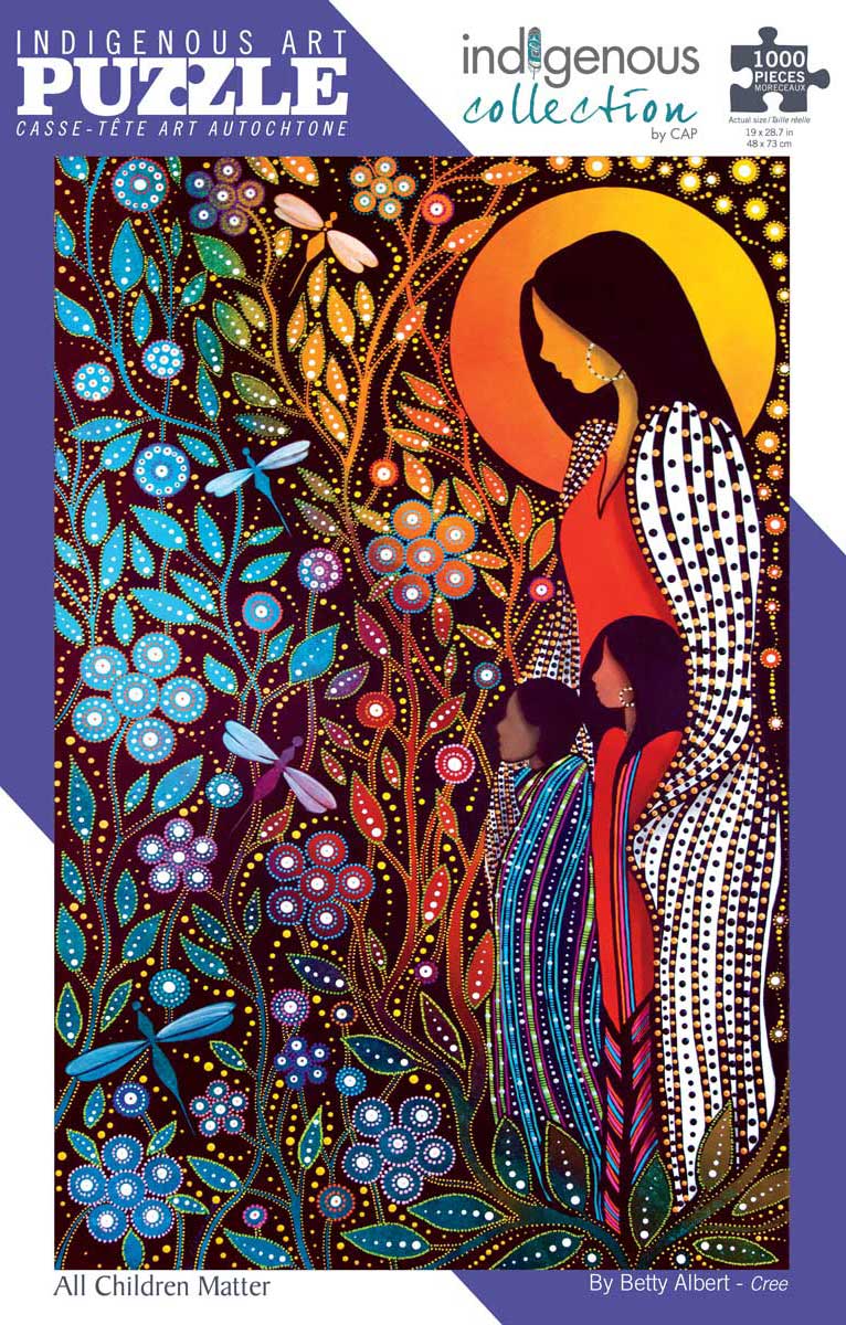 Indigenous Art Puzzle 1000 Pieces - All Children Matter