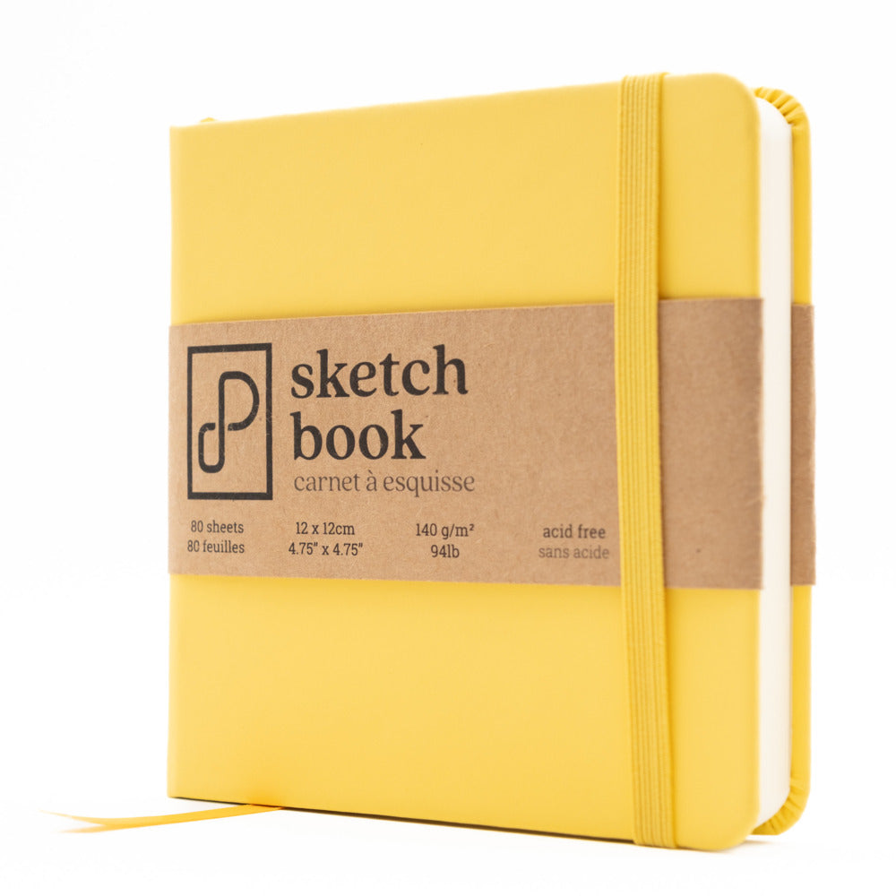 Prism Studios - Sketch Book Graffiti Yellow 12x12cm