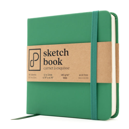 Prism Studio - Sketchbook 12x12 cm - Cypress Green