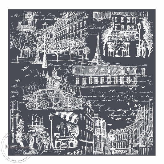 Makers Studio - Paris Toile 12x12"