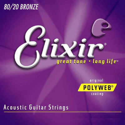 ELIXIR POLYWEB EX LIGHT 80/20 BRONZE STRINGS