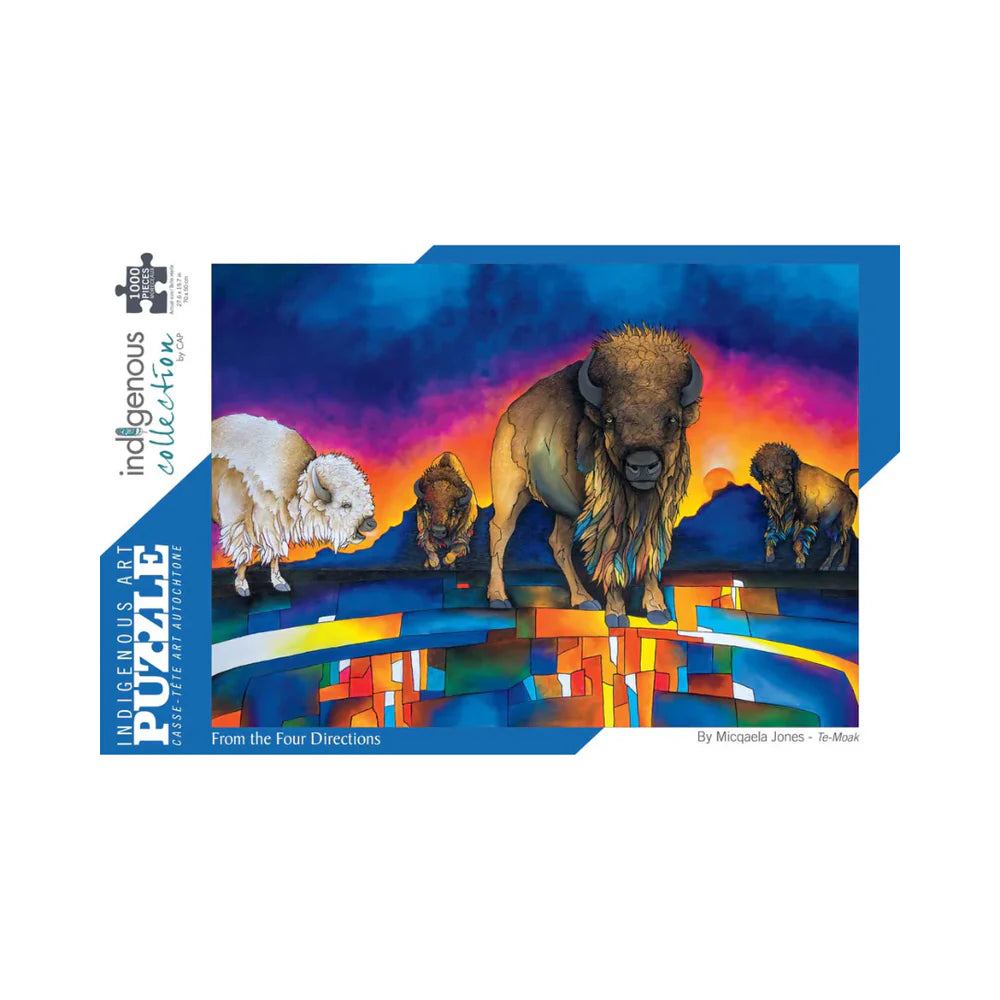 Indigenous Art Puzzle 1000 Pieces - From the Four Directions
