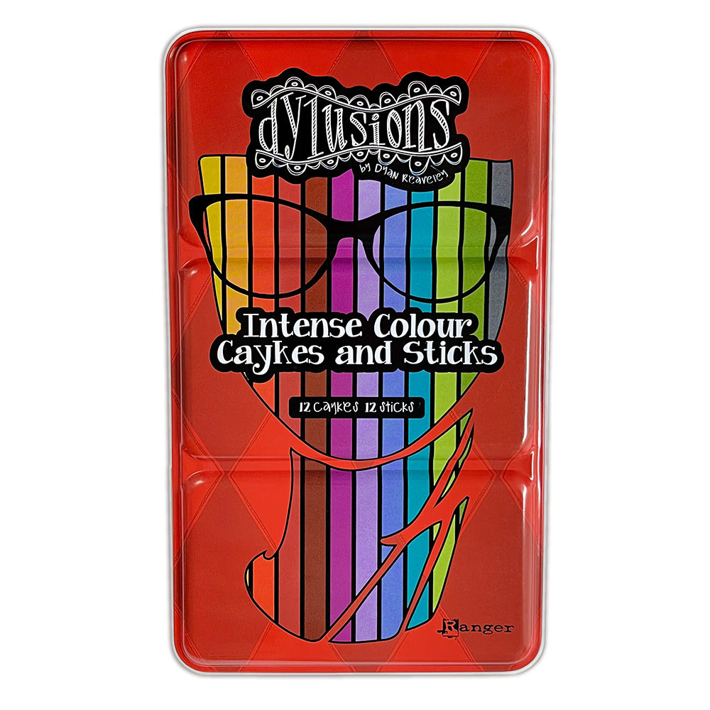Dylusions INtense Color Caykes and Sticks
