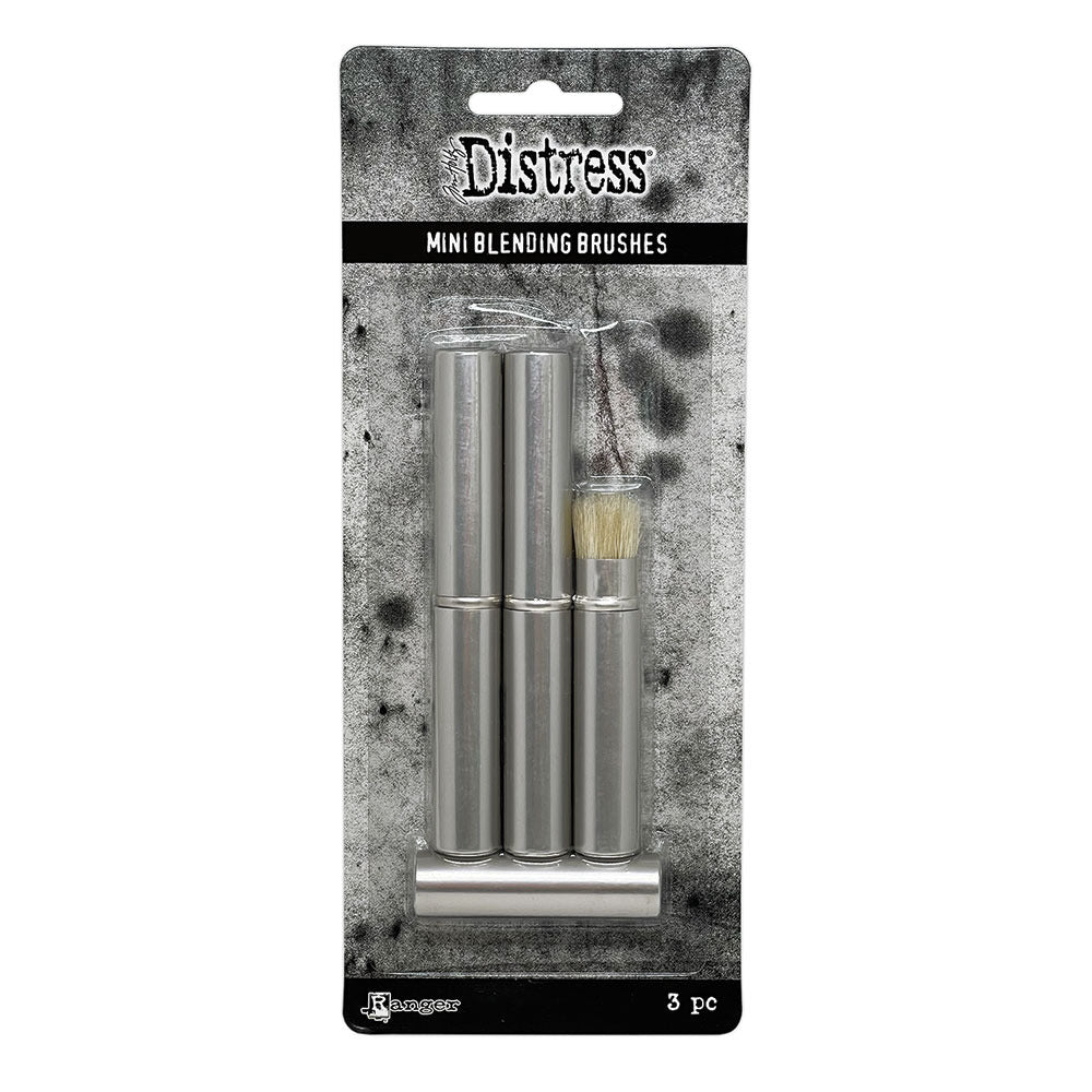 Ranger Distress Mini Blending Brushes 3 pk
